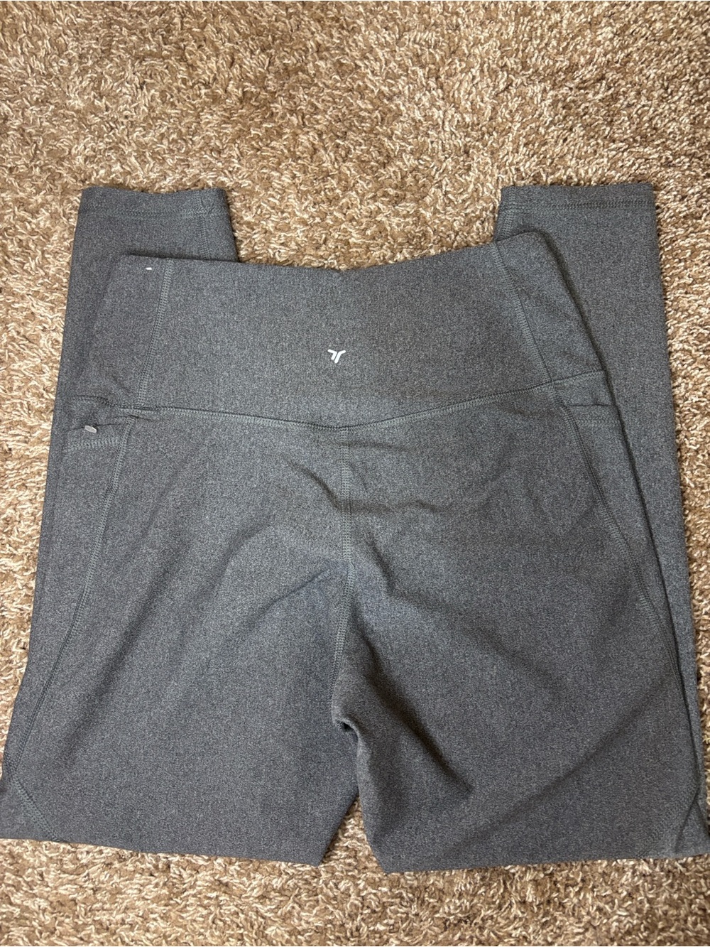 Old Navy Gray High-Rise Active Leggings